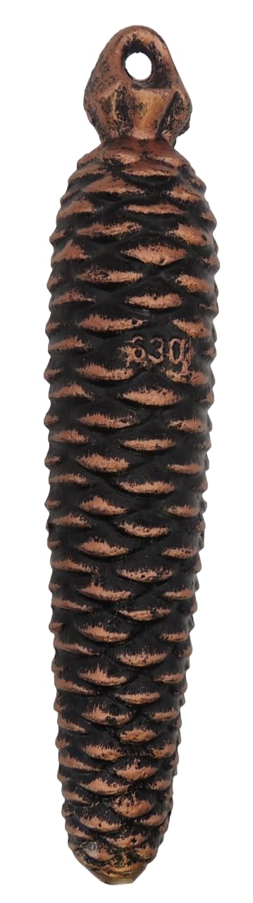 KD89 Peso per orologio a pendolo a cucù - Fabbricazione artigianale tedesca, in ghisa e forma di pigna (630 g)