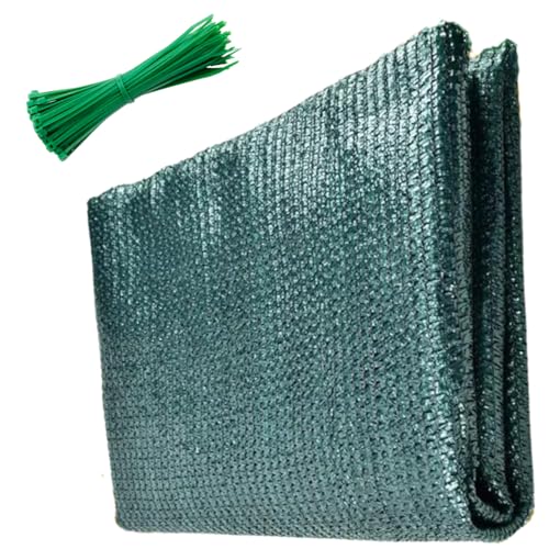 Gardenix Pannello Di Protezione Per Recinzioni Da Giardino E Ringhiere Del Balcone Con Fascetta, 2 X 10 M, Verde