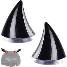 2 Pcs Mini Demon Horns for Helmet Cute Devil Wings for Motorcycle Bicycle Ski Helmet Halloween Cosplay Helmet Decorations