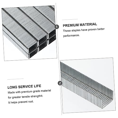Uonlytech 5 Pack de 5000 Grapas para Clavadora de Puertas, Clavos de Repuesto para Tapicería miniatura 2