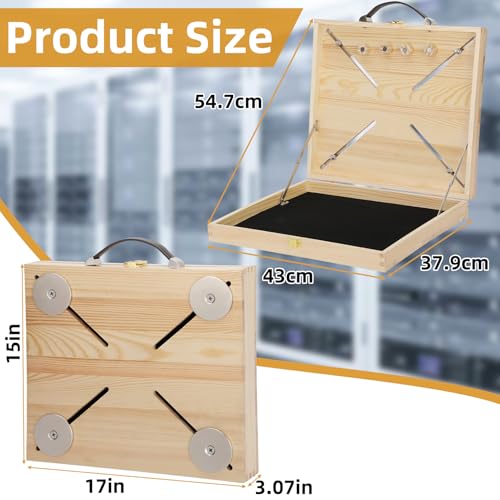 Base magnética portátil para laptop hasta 50 libras miniatura 3