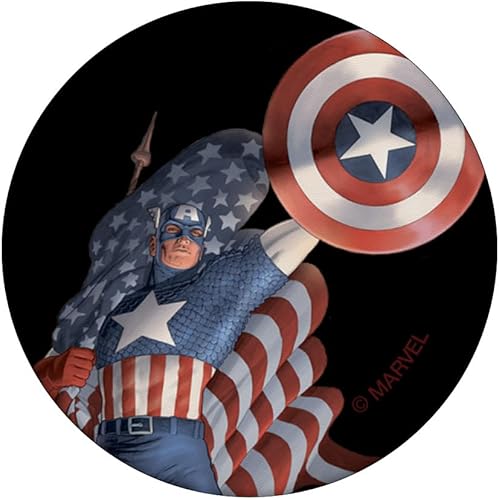 Miniatura 3 de Día de la Independencia del Capitán América de Marvel  PopSockets Grip y soporte para teléfonos y tabletas