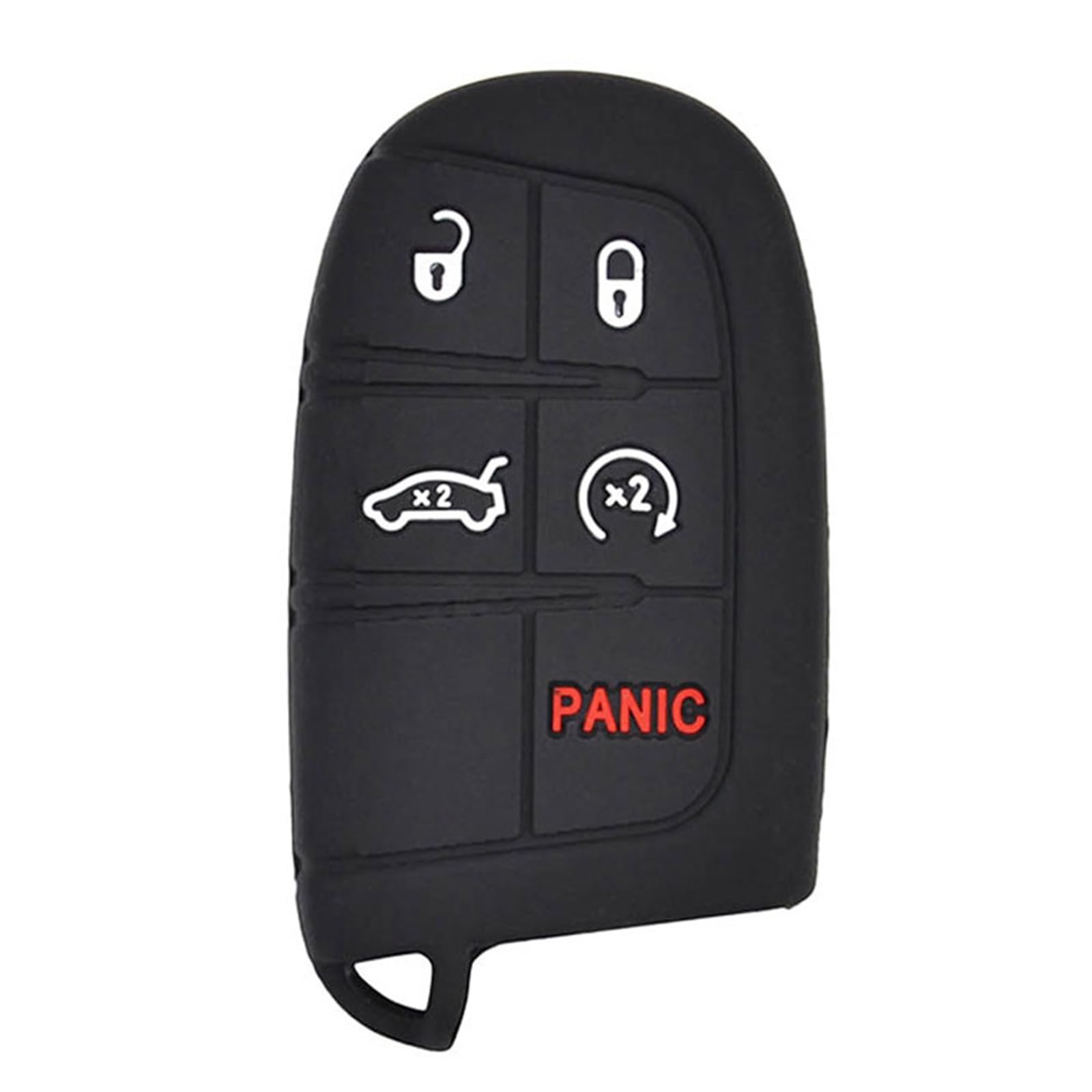 Funda de silicona para llave Chrysler 300C de 2011 a 2020 6