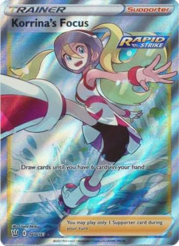 Korrina's Focus - 160/163 - Full Art Ultra Rare - Sword & Shield - Battle Styles