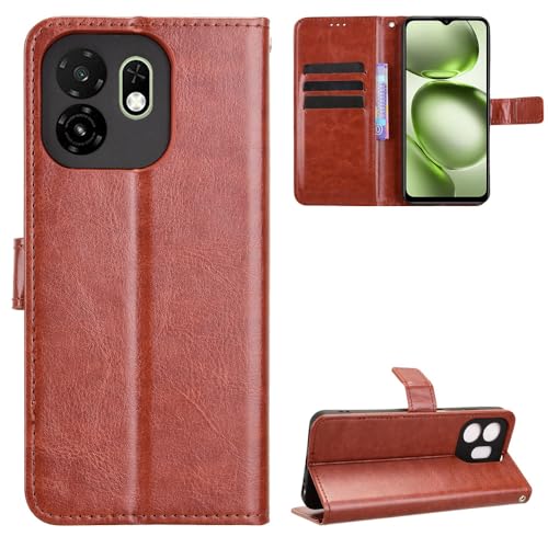 �J�o�[ �Ή��@�� for Cubot Note 60 [PU���U�[+�V�F��] [�t���b�v�X�^���h] [�E�H���b�g�J�[�h�X���b�g] [�}�O�l�b�g�N���[�W���[] Brown