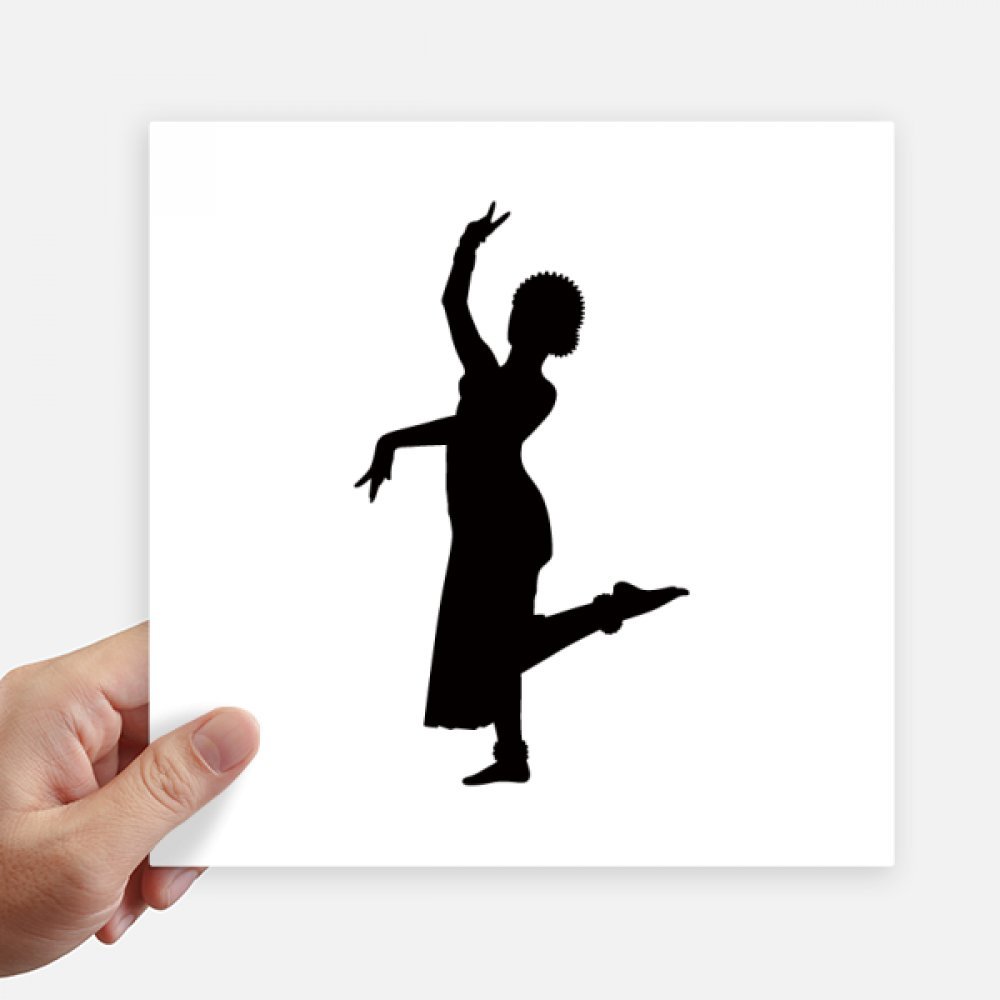 Autocollant paon danse sport art pour personnaliser une valise un pc