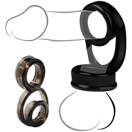 Cock Ring Sex Toy, Penis Ring Cock Sleeve Penis Stretcher Adult Toys, Cockring Juguetes Sexuales Erection Enhancing Male Sex Toys, Adult Sex Toys for Men or Couple