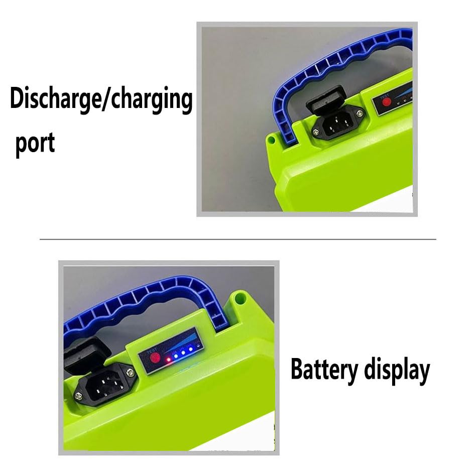 Tondeuse à gazon électrique 24V batterie lithium 12Ah avec chargeur - 6