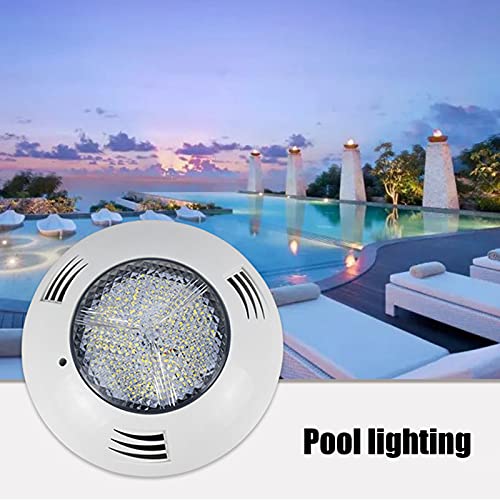 AC12V IP68 Waterproof White Light Underwater Lamp Wall Mounted LED Swimming Pool Light(35W) Submersible Light for Spring Outdoor Swimming Pool Aquarium Lighting Decorat - Image 3