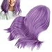 Pelucas onduladas encantadoras de pelo sintético de alta temperatura para mujer, peluca de cosplay de disfraz de Halloween de cabeza completa para mujer, corta para fiesta, Cosplay de 32 cm