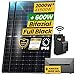 Produktbild EPP.Solar® 2000W Balkonkraftwerk Komplett Steckdose mit ANKER SOLIX E1600 PRO Speicher inkl. 800W integrietem Wechselrichter mit 4x500W Bifaziale Glas/Glas n-Type Balkonkraftwerk Speicher