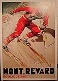  Mont Revard - 70X100 Cm Affiche / Poster