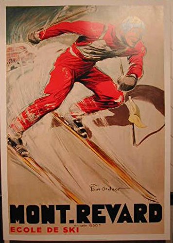 Affiche Mont Revard impression d'art géante pour cadre
