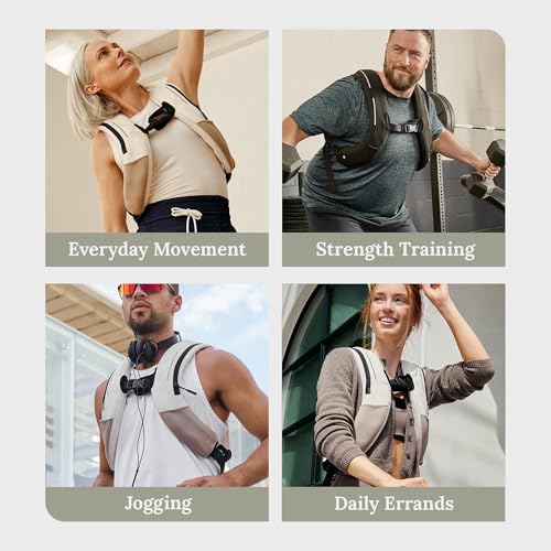 Image of ZULU Weighted Vest Machine Washable Fresh Layer for Women & Men for Walking, Running & Strength Training, Phone Pockets, Adjustable Reflective Straps | 12lbs, 16lbs, 20lbs