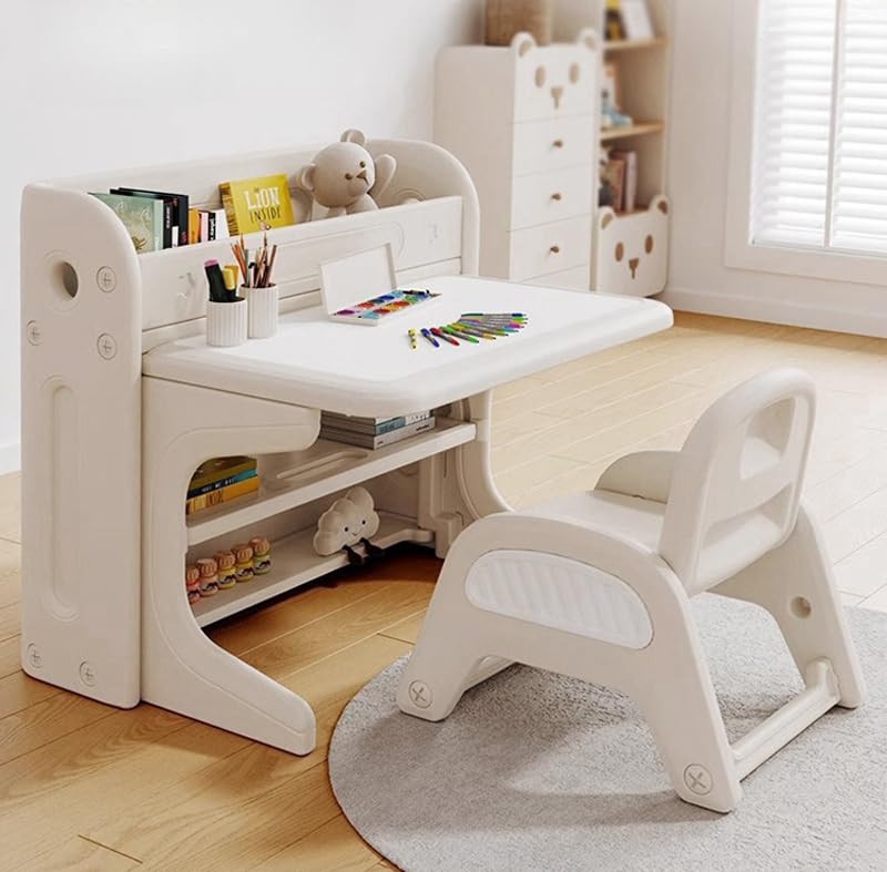 Amazon.co.jp: Kennkari 子供用テーブルと椅子2点セット 折りたたみ 