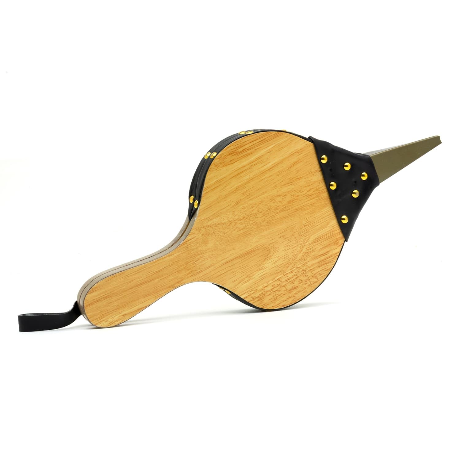 CKB LTD Wooden Fireplace Bellows – Traditional Fireside Bellow with Metal Nozzle, Easy Air Blower for Open Fire, Fireplaces, BBQs, Outdoor Camping, Wood Stoves & Barbeque Grill Lighter