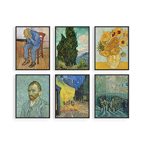 Van Gogh Poster Van Gogh Prints - By Haus and Hues Fine Art Paintings Vincent Van Gogh Paintings Art Posters and Prints of Famous Painting Famous Art Prints Fine Art Prints (Van Gogh, 11x14)