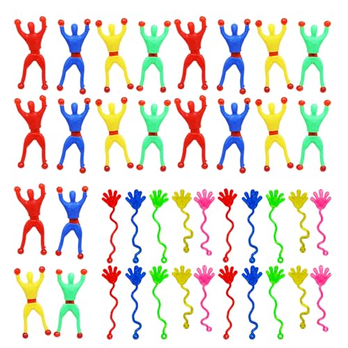 SongBuydn Klatschhand, Fensterkletterer Set mit 40 Stück...