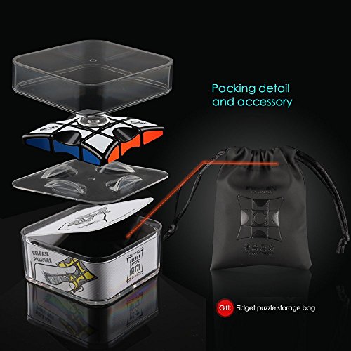 Image of D-FantiX Fidget Spinners Cube, 1x3x3 Floppy Cube Puzzle Fidget Spinner Anti-Anxiety Fidget Toys for Kids Adults