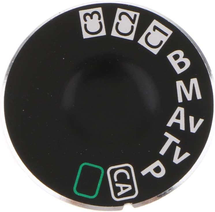 New Top Cover Function Dial Mode Plate Interface Nameplate Cap Label for Canon EOS 5D Mark II 5D2 Digital Camera Repairing Parts + Tape