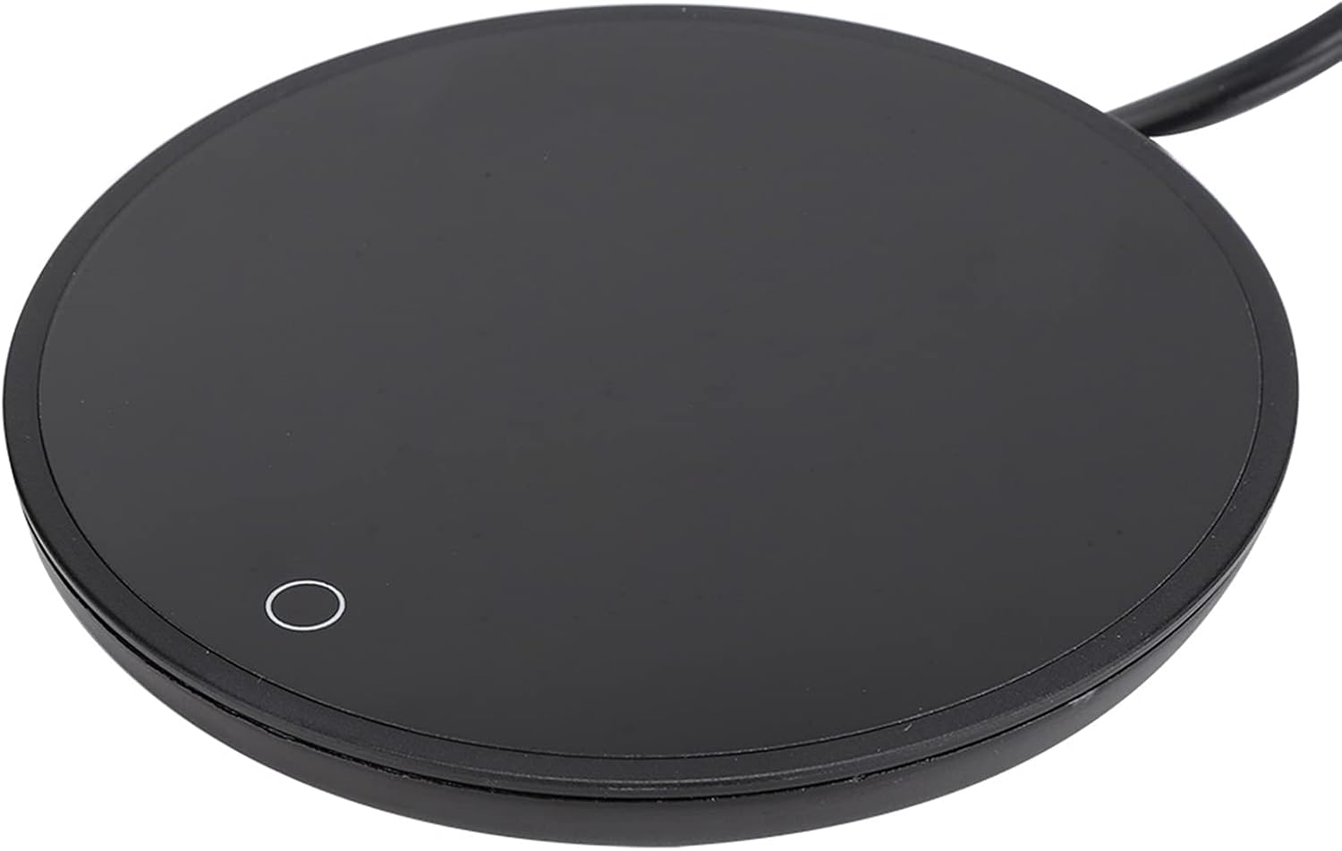 Gavigain Electric Waterproof Touch Heating Cup Mat,Warm Pad for Coffee Tea Milk(US Plug-Black)