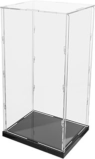 Toyvian 1Pc Caixa De Exibição De Acrílico Caso De Exibição De Jóias Caixa Organizadora De Plástico Suporte Quadrado Figuras De Ação Caso De Exibição De Figura De Ação Caso De Exibição De