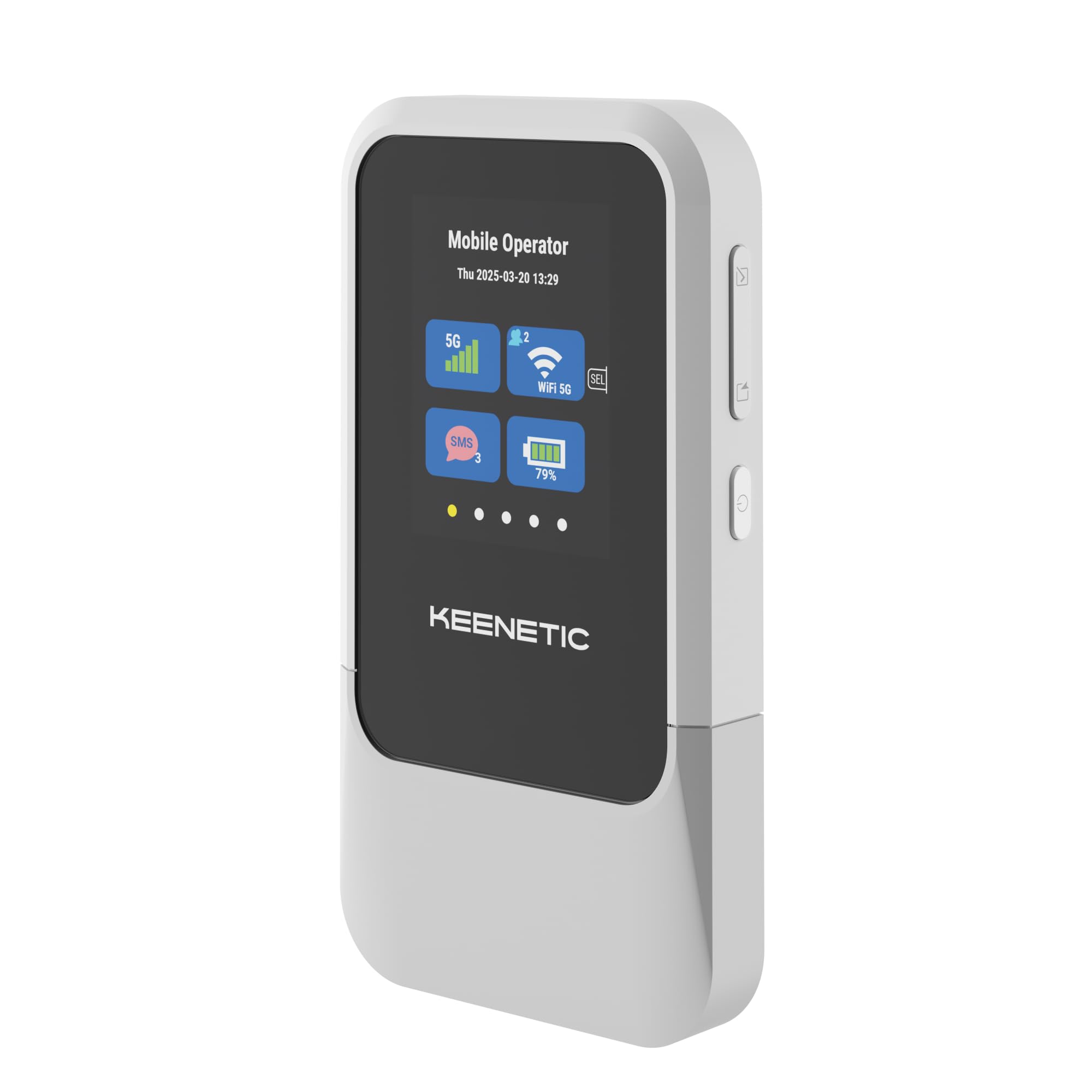 Keenetic Roamer 5G (KN-5210) Punto de Acceso móvil 5G con Wi-Fi 6