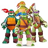 ninja turtles figuren set ▶ Material: Ninja Turtles Spielzeug besteht aus hochwertigem PVC, mit einer detaillierten Untersuchung des Aussehens sind alle Körperteile der Figur beweglich. Empfohlenes Alter: über 3 Jahre