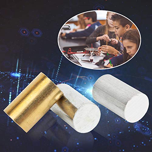 Cilindri a 3 pezzi di uguale lunghezza, ottone