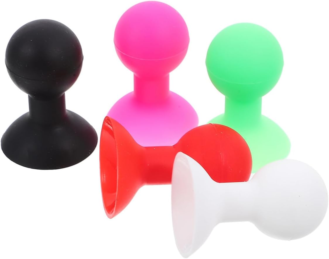 jojofuny 5pcs Silicone Octopus Phone Holder Mini Stand for Mobile Phone