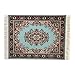 Blue Woven Rug Mouse Pad - Turkish Design Carpet Mouse Mat For The Computer
