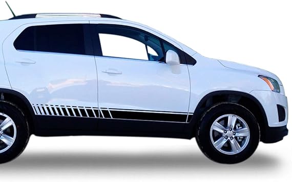 Bubbles Designs Decal Sticker Vinyl Offroad Racing Stripes Compatible with Chevrolet Trax 2013-2018