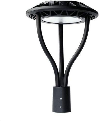 CYLED - Luz LED circular para poste de 60 W, 7000 lúmenes, 6000 K, equivalente a 150 W, luces de poste de jardín, impermeables, para exteriores,