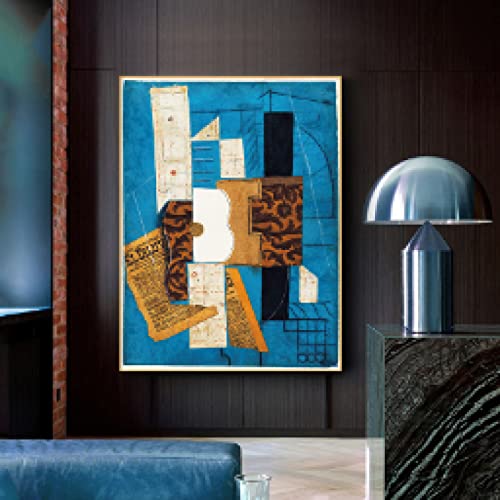 Affiches impressions toile Picasso célèbres peintures murales salon abstrait 60x90cm