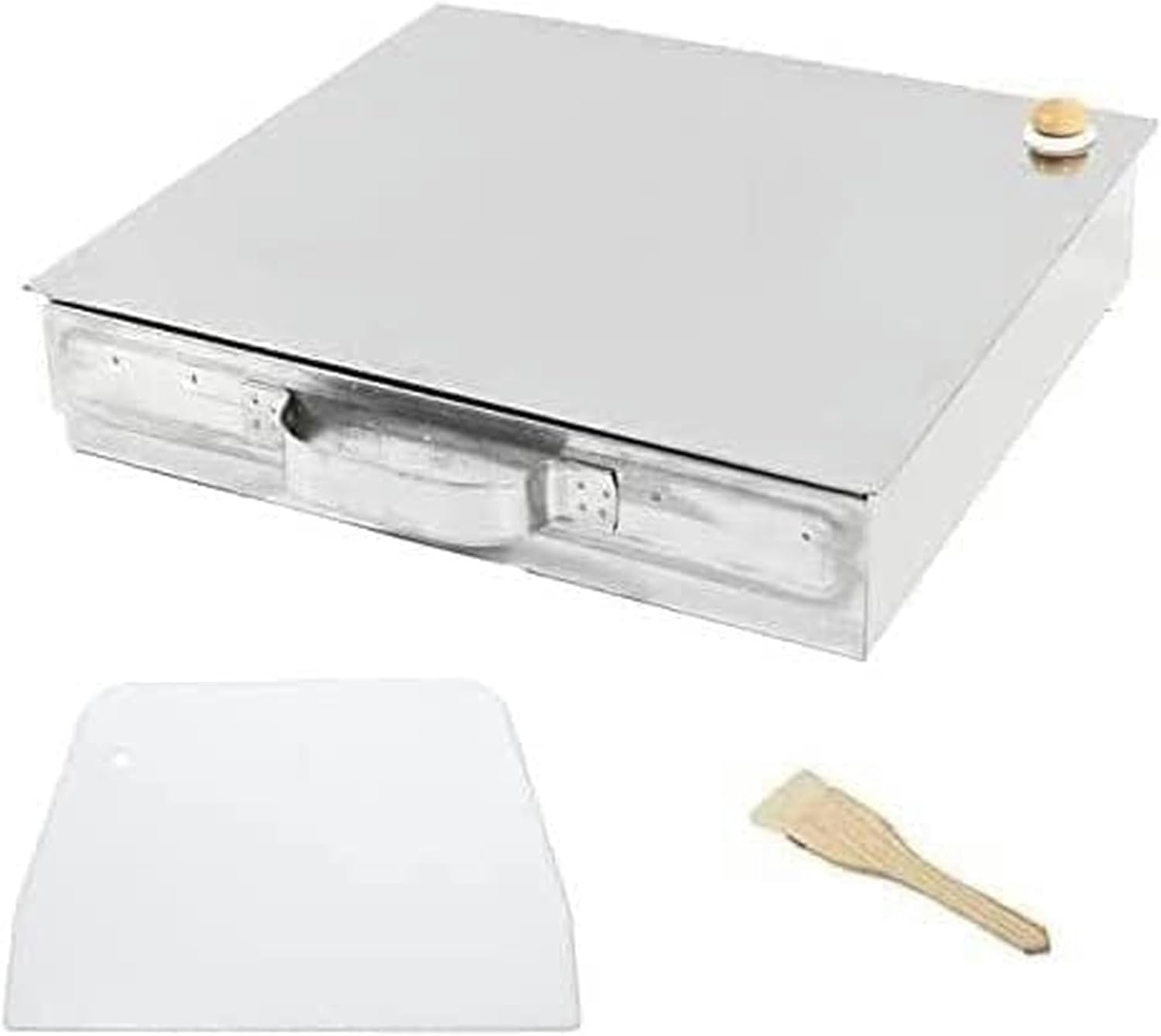 Rice Noodle Vaporizer, Stainless Steel Rice Roll with Steam Tray, Brush and Spatula ~/