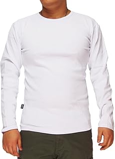 [アヴィレックス] デイリー 無地 長袖 クルー ロングTシャツ/ロンT/6153481