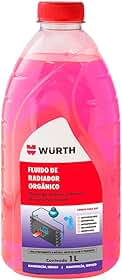 Fluido de Radiador Orgânico Rosa Wurth - 1 Litro