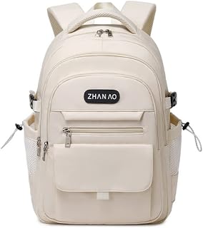 Luckywin Mochila feminina para laptop de 15,6 polegadas bolsa escolar para estudante CUTBLAJAT (Desbranco)