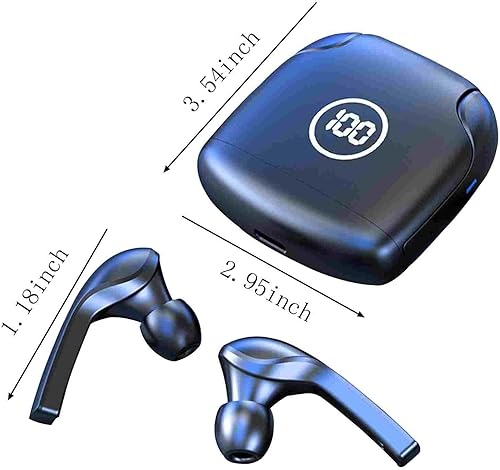 Miniatura 2 de Auriculares inalámbricos Bluetooth Auriculares inalámbricos Bluetooth en el oído Auriculares ligeros Micrófono incorporado Sonido premium inmersivo