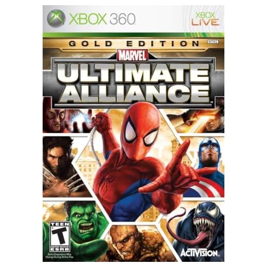 Marvel Ultimate Alliance Gold Edition -Xbox 360 (Renewed)