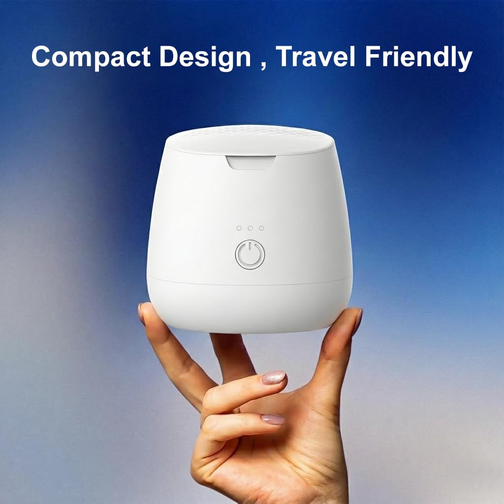 New Releafia – Ultrasonic Retainer Cleaner Machine With UV-C Lights | Aligner Cleaner, Mouth Guard Cleaner, Denture Cleaner & Night Guard Cleaner | 45000 kHz Dental Cleaning Pod for Retainers
