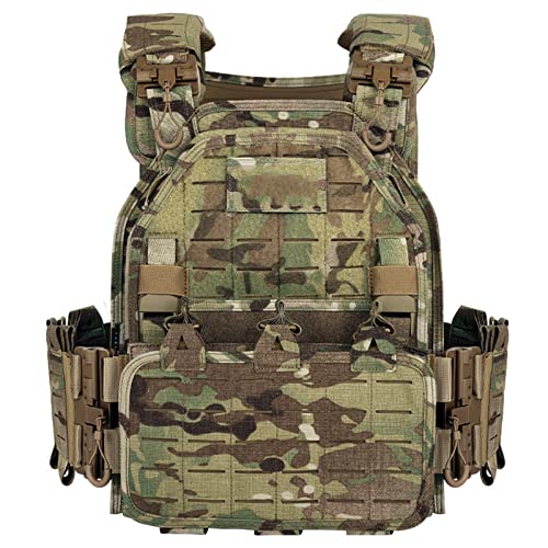 Gilet de combat réglable pour vos sessions de chasse en forêt et parties d'airsoft