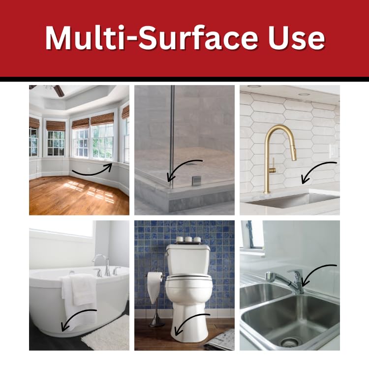 SILIMAX All-Purpose Silicone – 100% Silicone Caulk, Clear Silicone Sealant Waterproof, RTV Silicone Sealant – 9.5 fl oz Cartridge, 12-Pack (12-Pack, 12, Count)