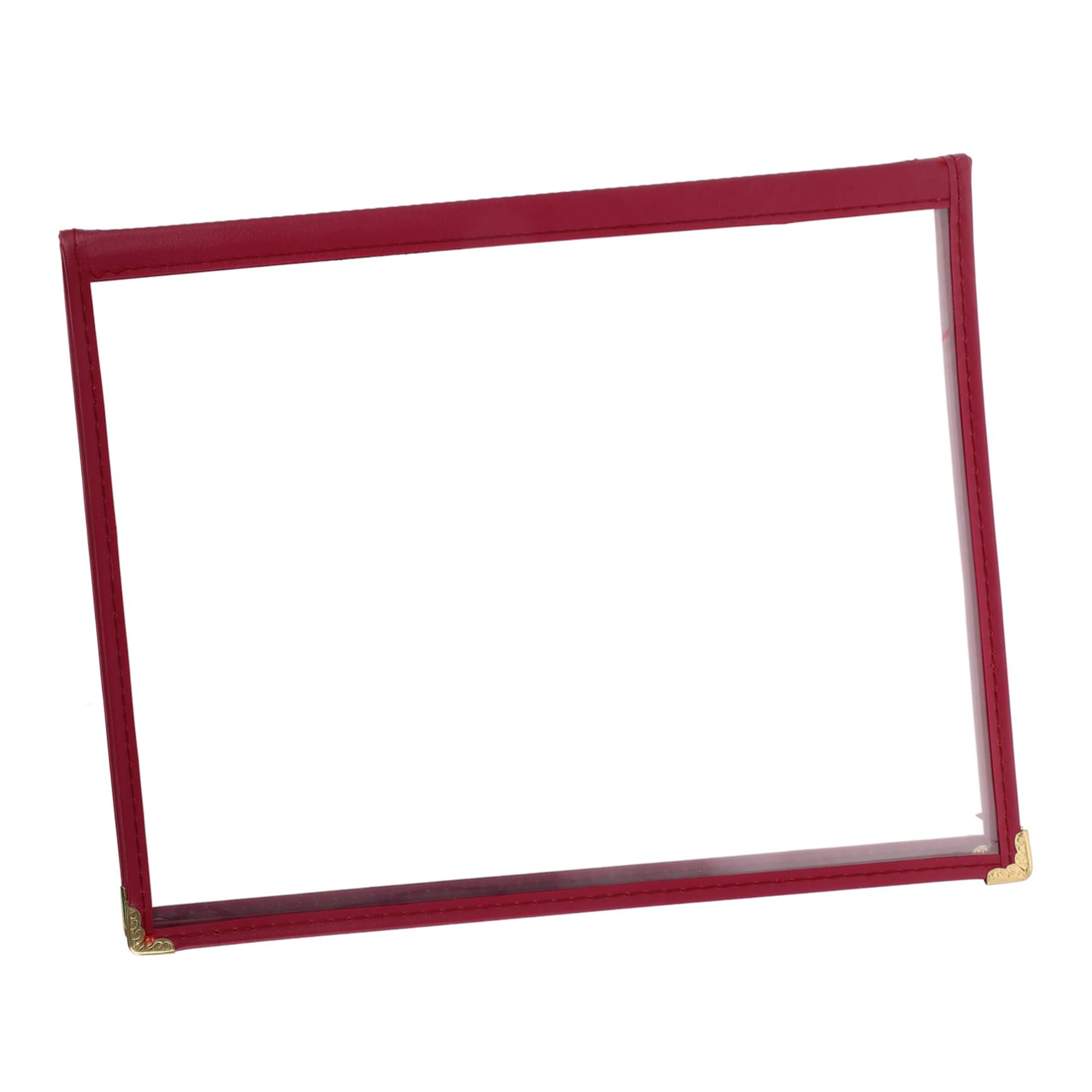 SOLUSTRE Menu Cover Menu Book Holders Clear Menu Sleeve A4 Menu Holder Restaurant Menu Sleeves Menu Folders Menu Books Menu Book for Restaurant Menu Holder for Restaurant Menu Holders PVC
