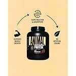 Animal Whey Isolate Protein Powder - Loaded for Pre & Post Workout Muscle Builder and Recovery with Digestive Enzymes for Men & Women - 25g Protein, Great Taste, Low Sugar - Chocolate 4 lbs - Image 5