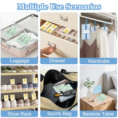 Image of STRN Scented Sachets for Drawer and Closet, 16 Packs 4 Scents Long-Lasting