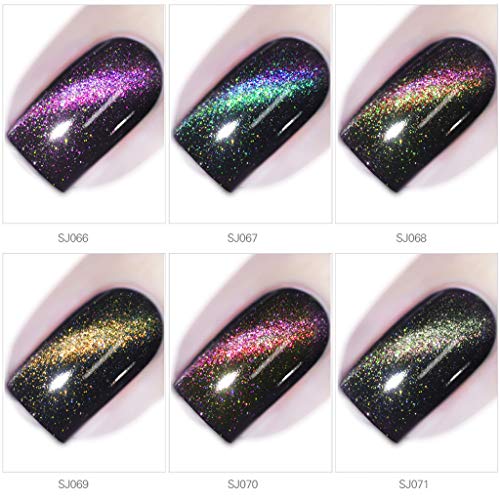 Schnelltrocknender Nagellack, 5D Glänzend und poliert Nail Gel Magnet Magic Cat Eye Gel Nail Art Soak Off, Gel UV LED… – Bild 3