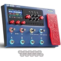 VALETON Guitarras Bajo Pedal de Efectos Multi-Efectos Procesador