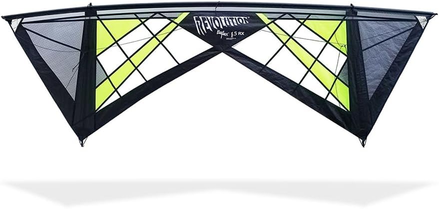 Revolution Kites Reflex RX Spider Kite (Vented Model) - with Handles/Line Set