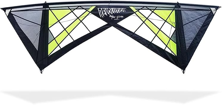Revolution Kites Reflex RX Spider Kite Vented Model - with Handles/Line Set